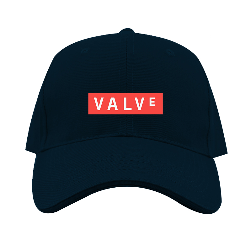 Valve Banner Logo  Dad Baseball Cap Hat
