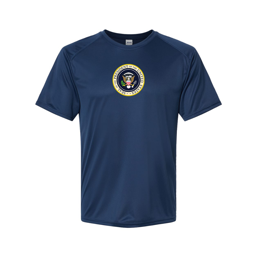 Men's USA President Seal Logo Performance T-Shirt