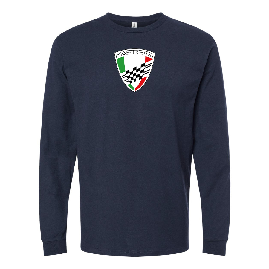 Men's Mastretta Logo Cotton Long Sleeve T-Shirt