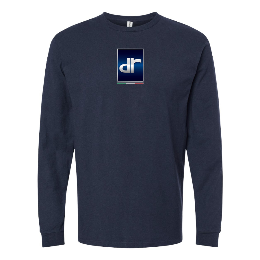 Men's DR Automobiles Logo Cotton Long Sleeve T-Shirt