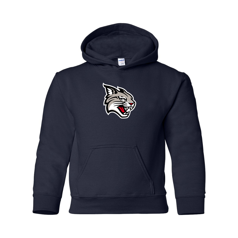 Youth  Davidson Wildcats Gildan Heavy Blend  Hooded Sweatshirt
