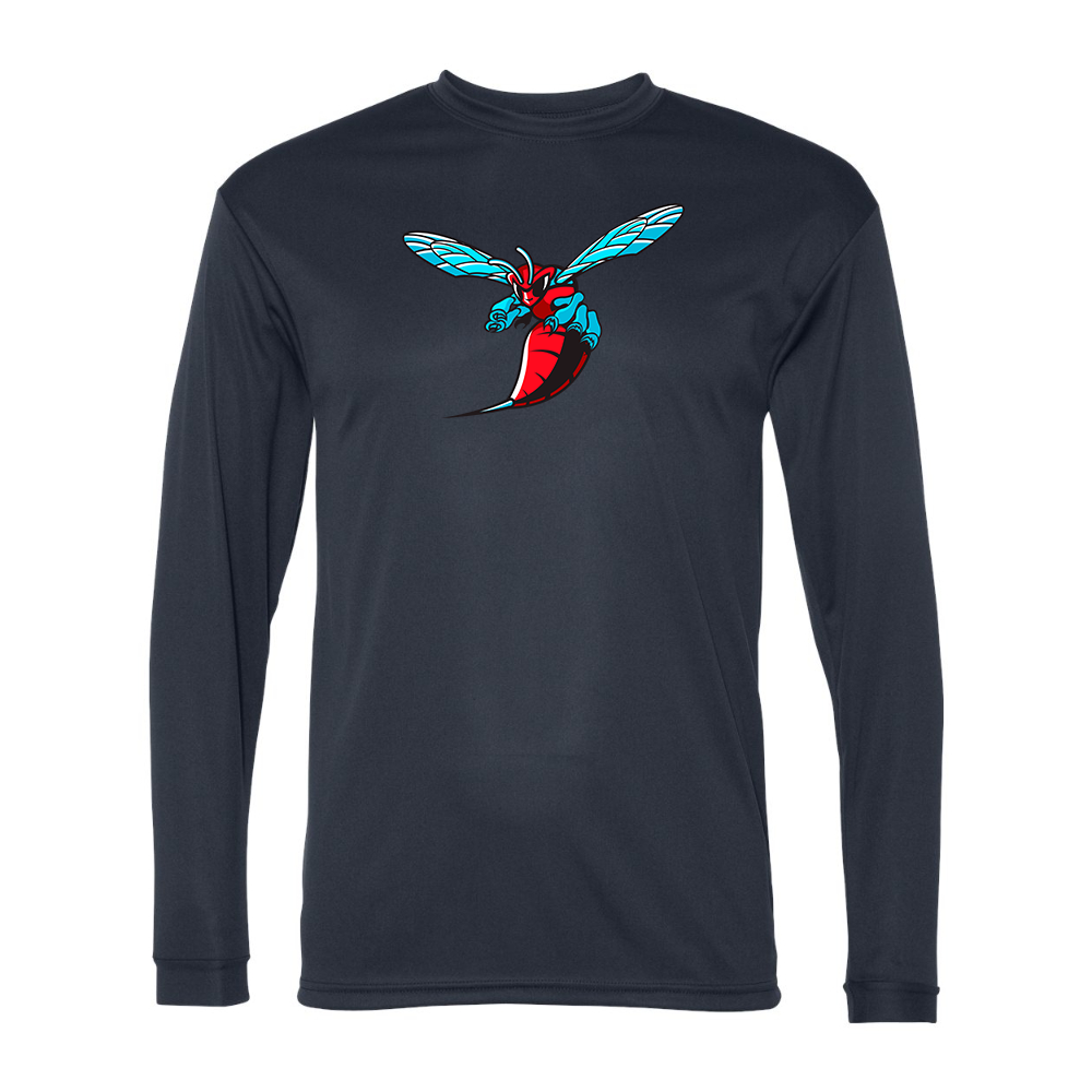 Men's Delaware State Hornets Performance Long Sleeve T-Shirt