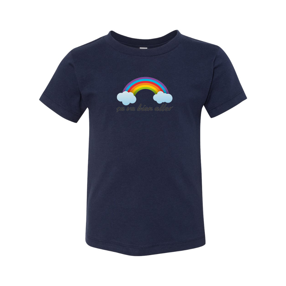 Ça va bien aller BELLA  CANVAS Toddler Jersey Tee