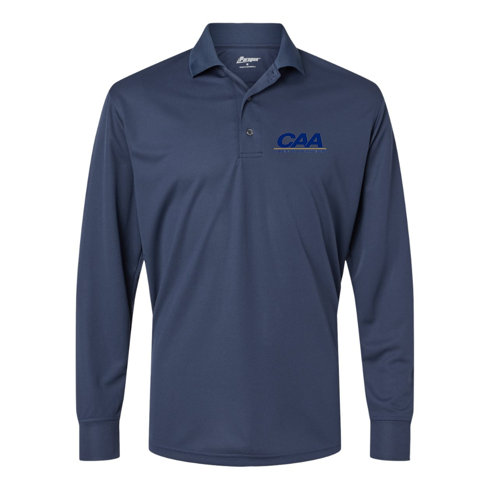 Men's Colonial Athletic Association  Paragon Prescott Long Sleeve Polo