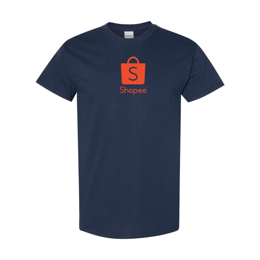 Men's Shopee Logo Cotton T-Shirt