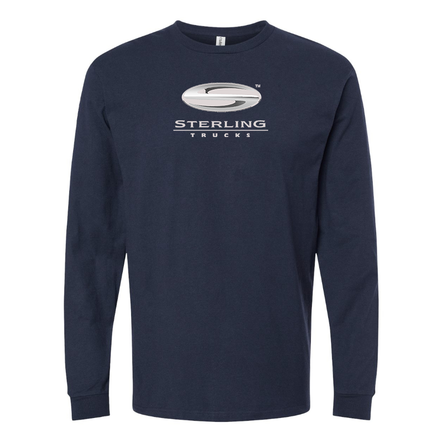 Men's Sterling Trucks Logo Cotton Long Sleeve T-Shirt