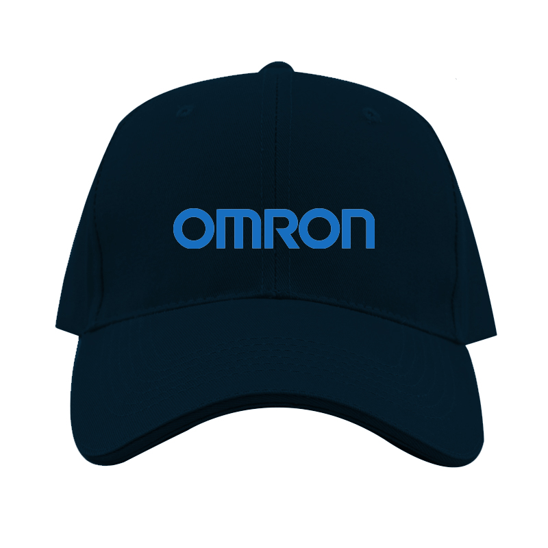 Omron Logo  Dad Baseball Cap Hat