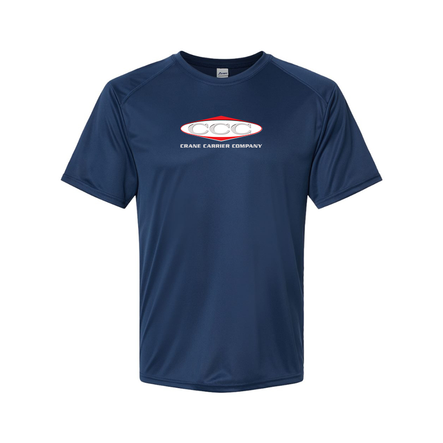 Men's Crane Carrier Company  Logo Performance T-Shirt