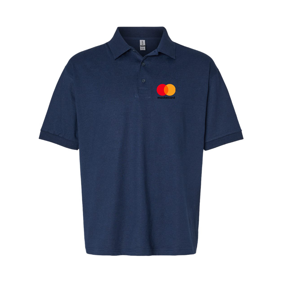 Men's Mastercard Logo  Dry Blend Polo