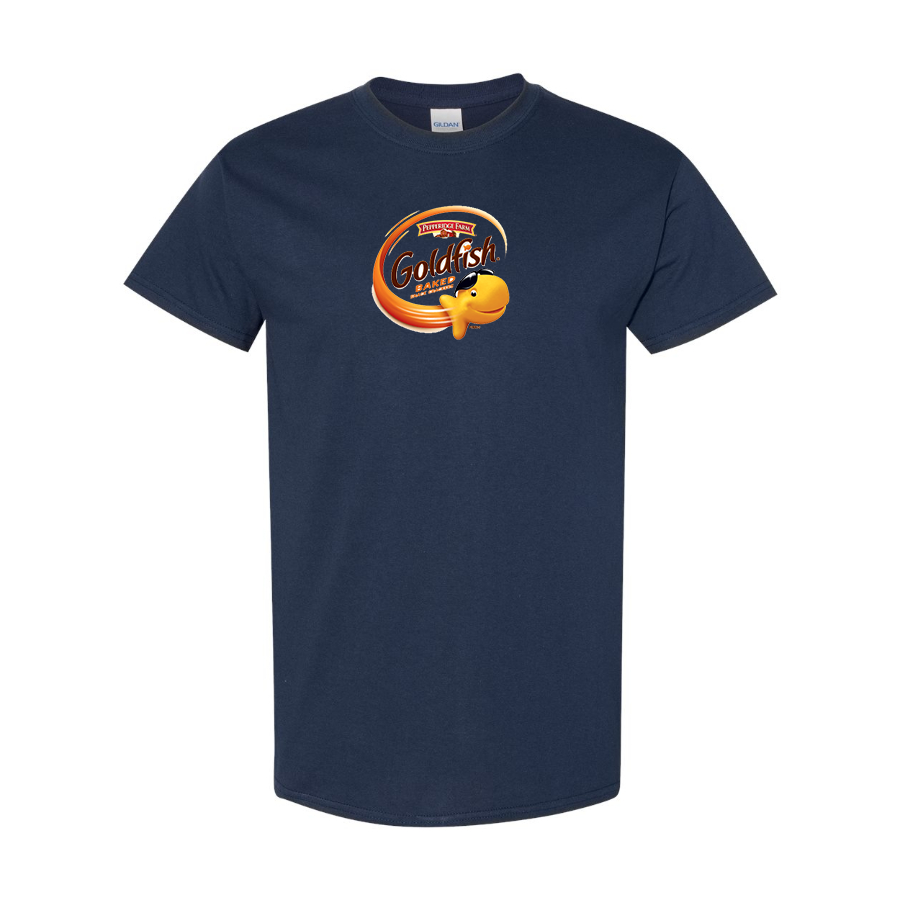 Men's Goldfish Logo Cotton T-Shirt