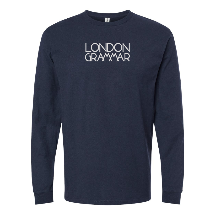 Men's London Grammar  Logo Cotton Long Sleeve T-Shirt