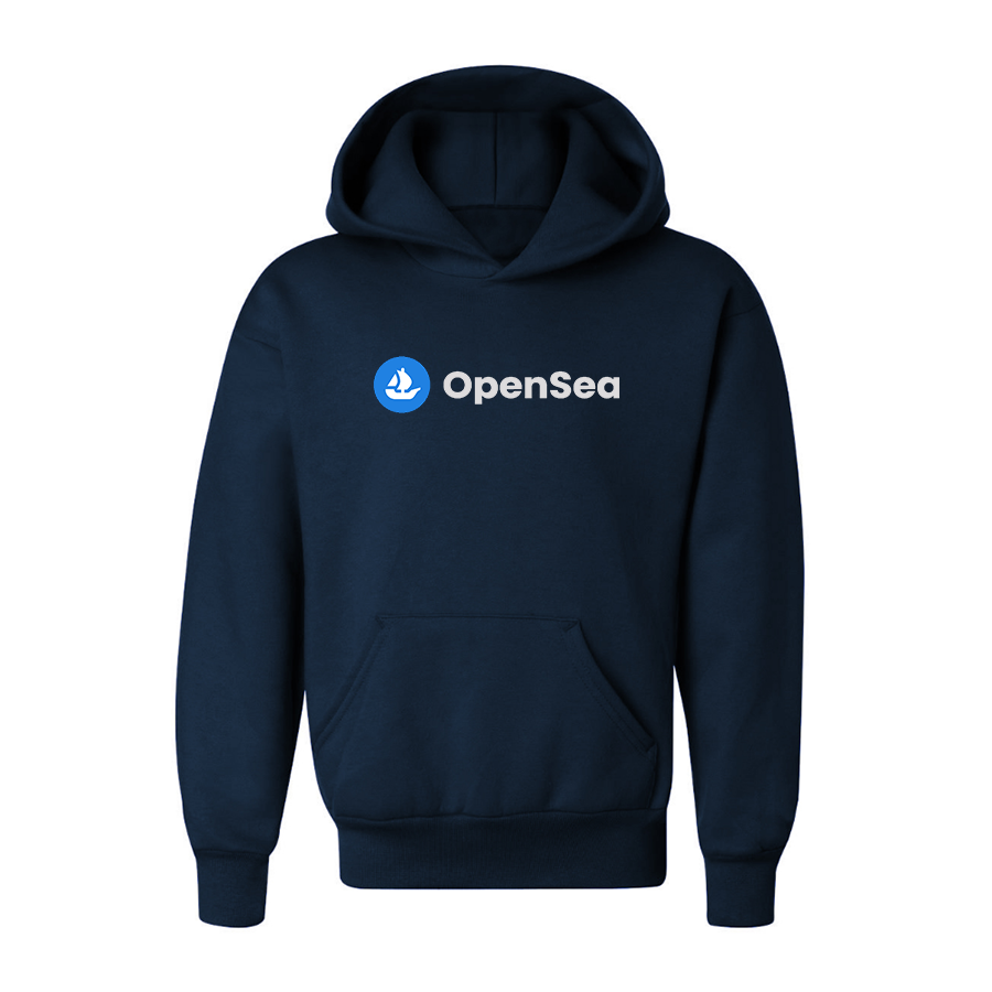 Youth OpenSea Logo Pullover Hoodie