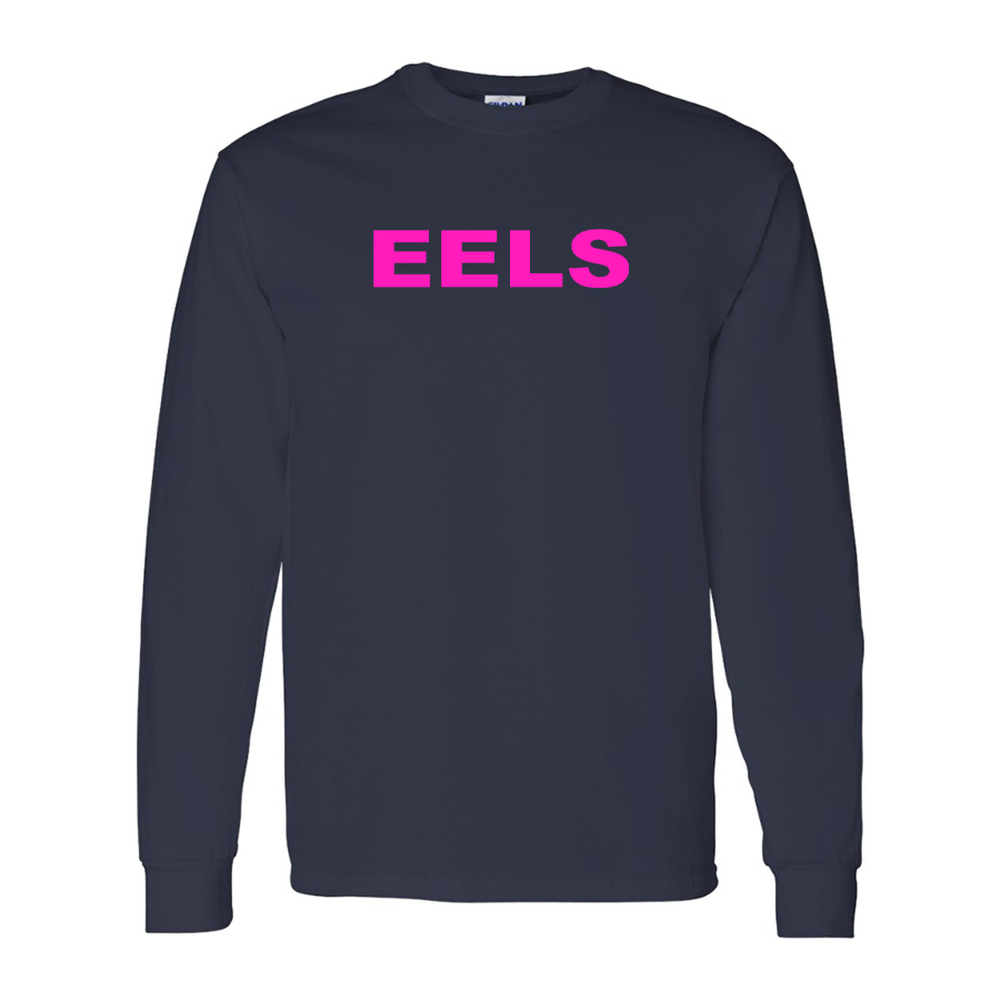 Men's Eels Gildan Heavy Cotton Long Sleeve T-Shirt
