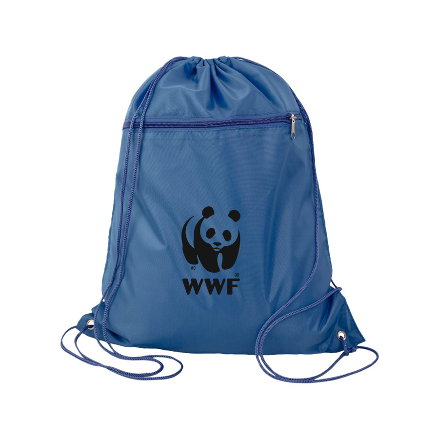 WWF Q-Tees - Polyester Cinchpack