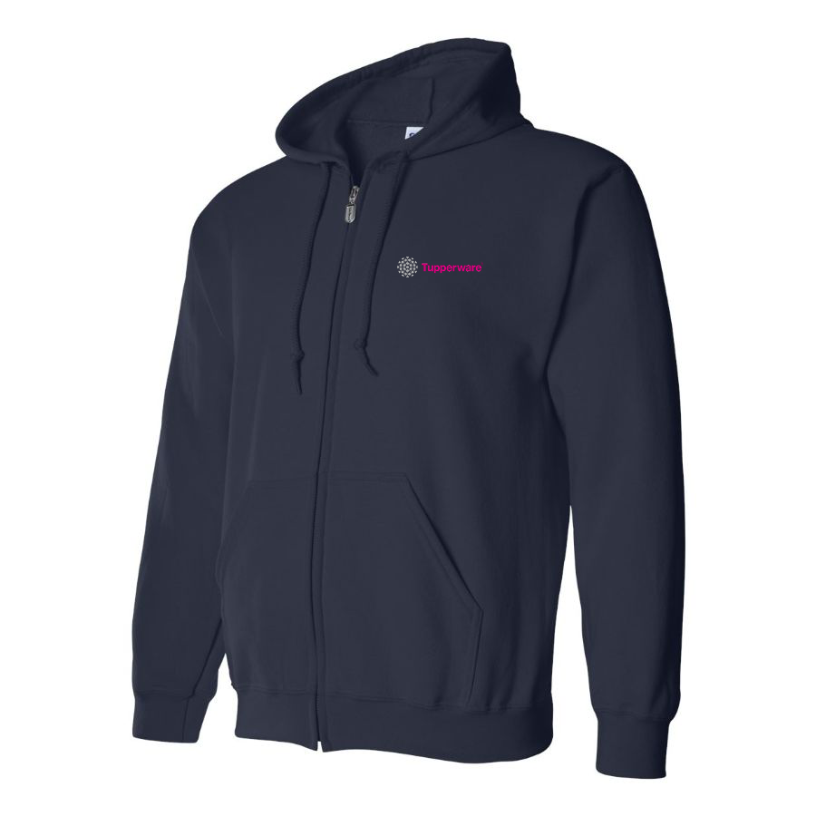 Men's Tupperware Logo Zipper Hoodie