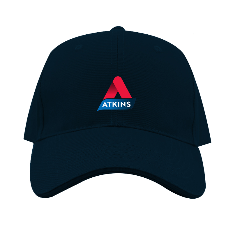 Atkins Logo  Dad Baseball Cap Hat