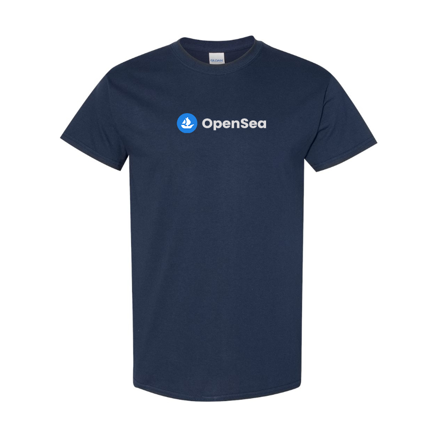 Men's OpenSea Logo Cotton T-Shirt