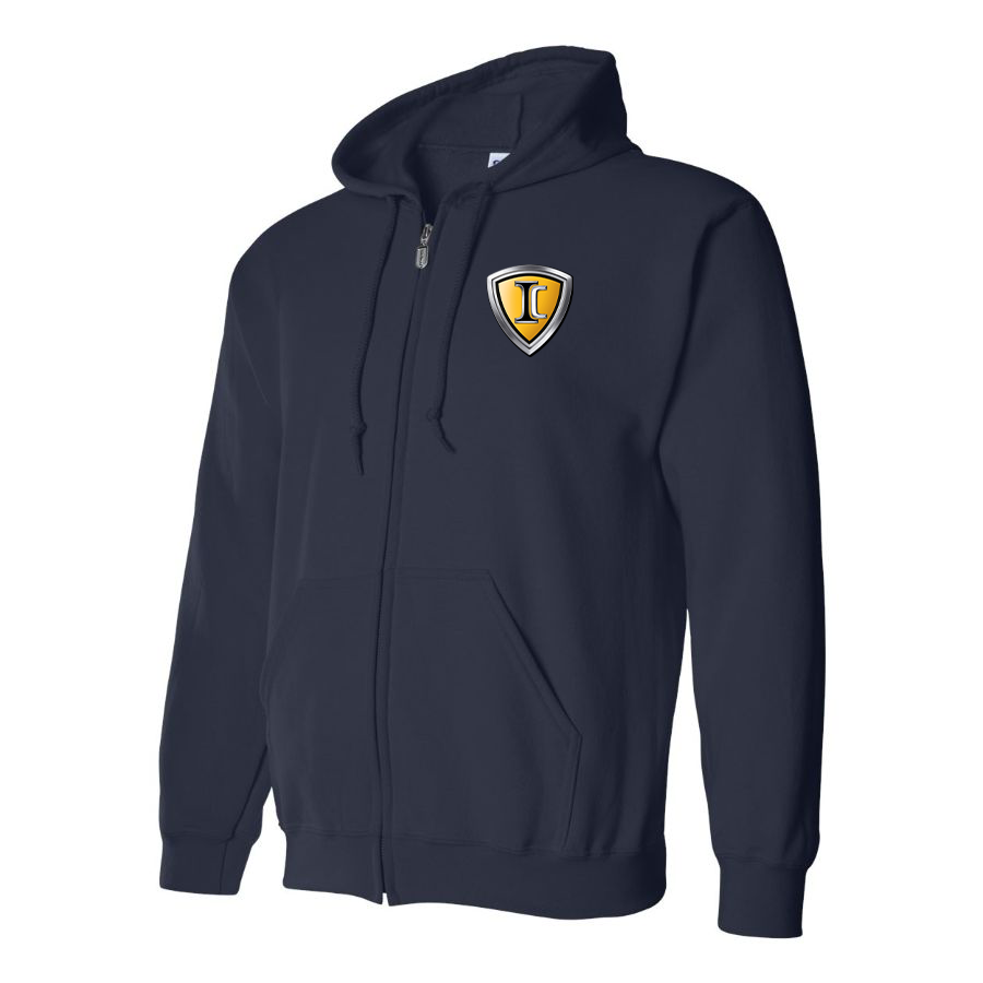 Men's IC Bus Logo Zipper Hoodie