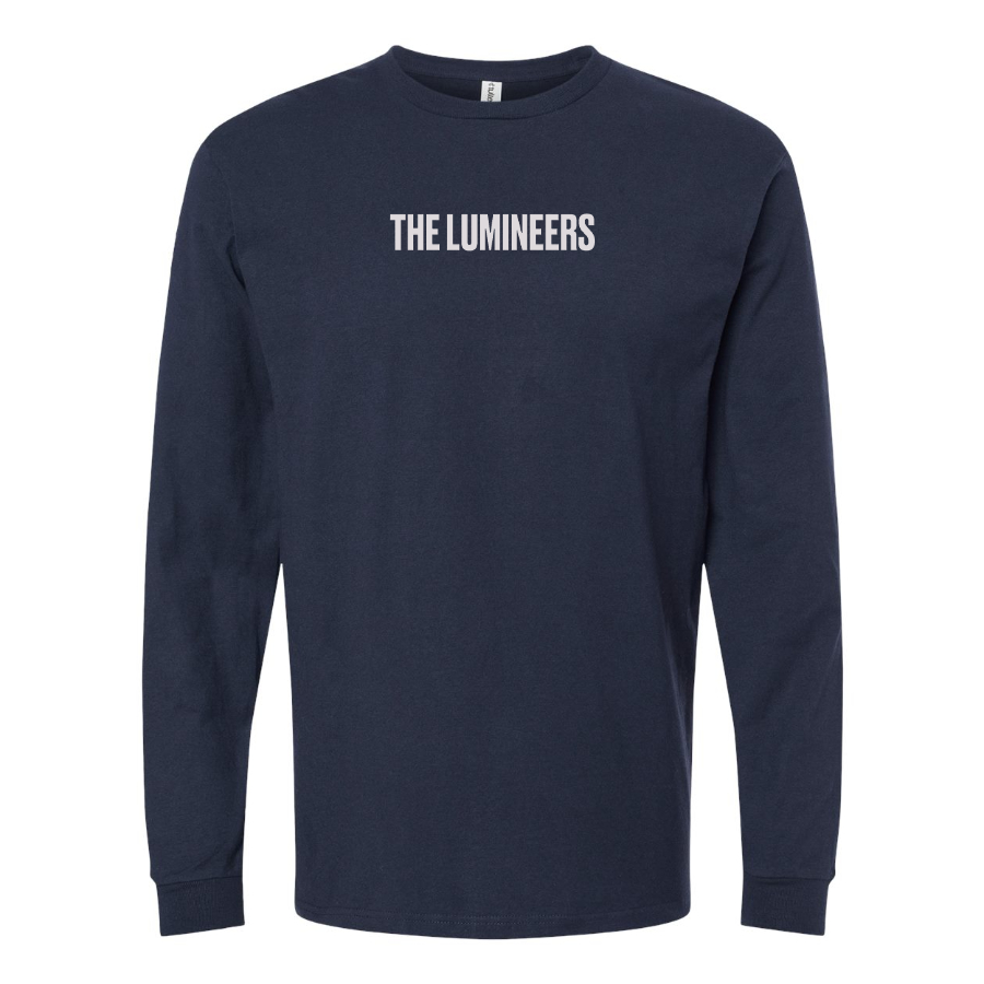 Men's The Lumineers Logo Cotton Long Sleeve T-Shirt