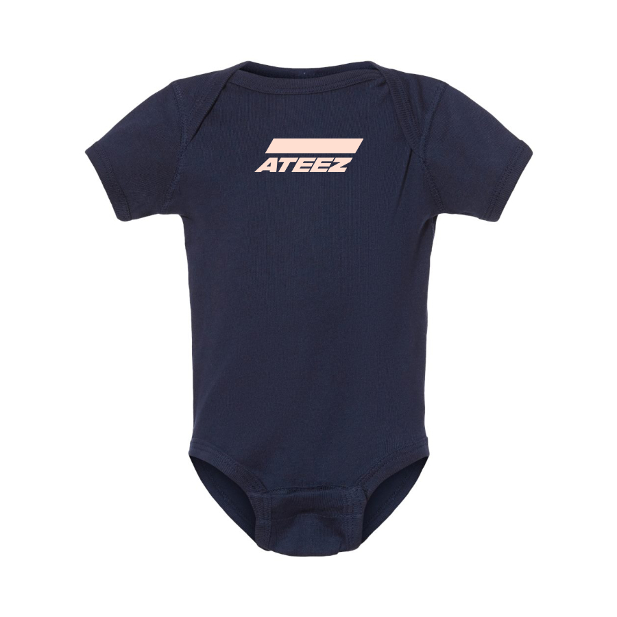 Ateez Logo Baby Onesie Romper
