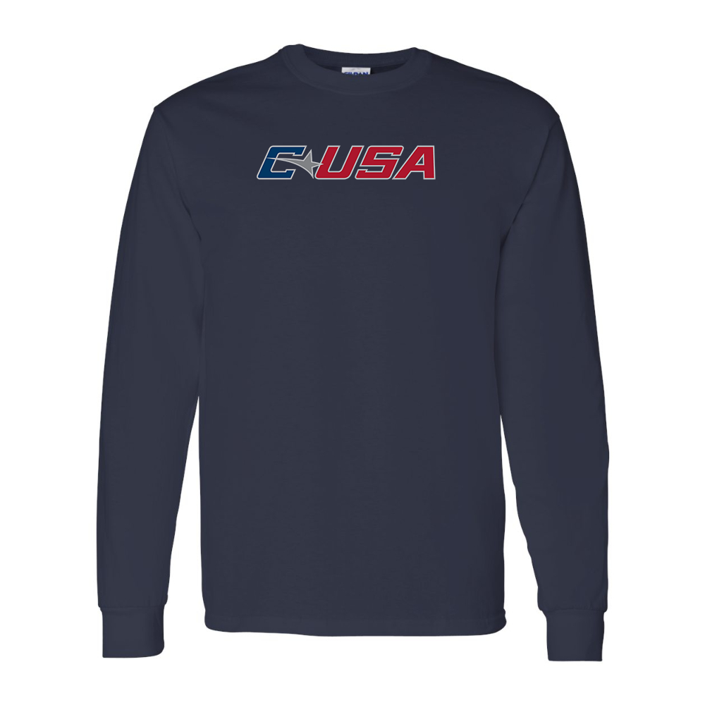 Men's  Conference USAl Gildan Heavy Cotton Long Sleeve T-Shirt