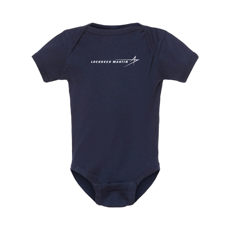 LinLockheed Martin  Logo  Baby Onesie Romper