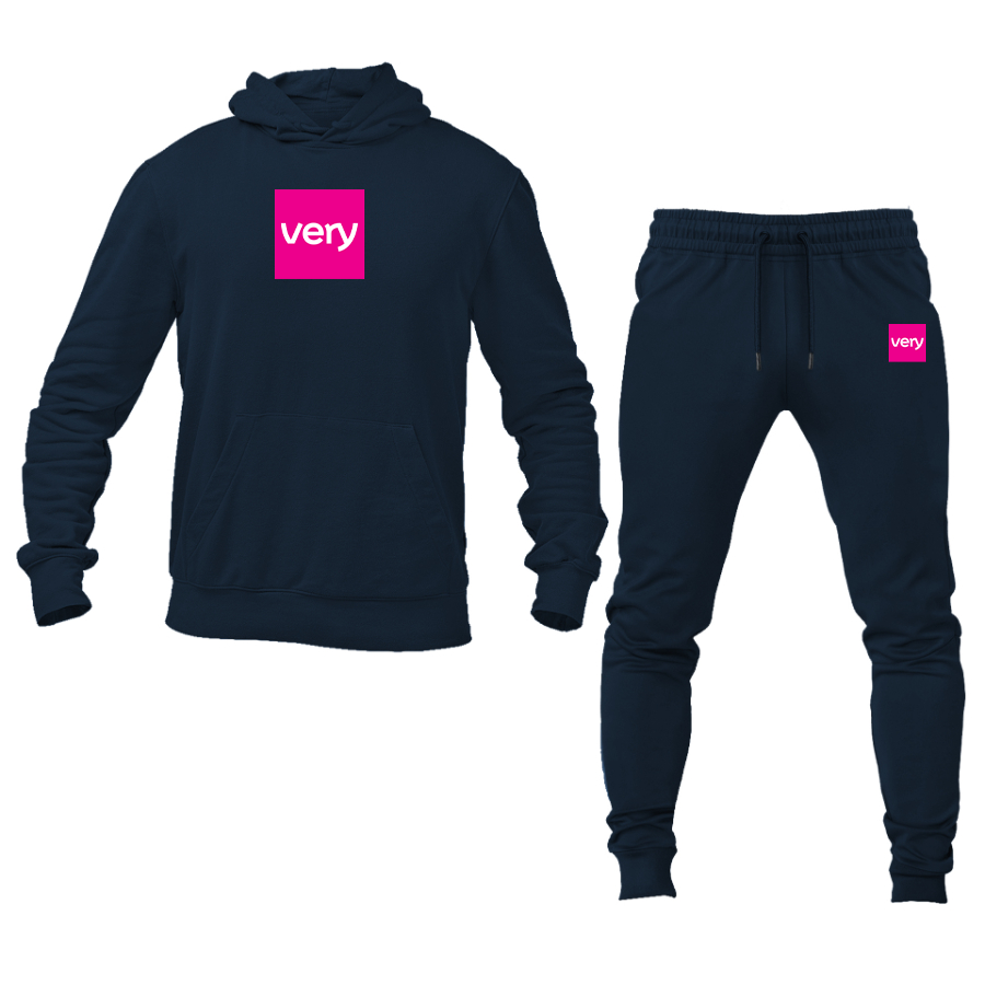 Men's Very  Logo Hoodie Joggers Set