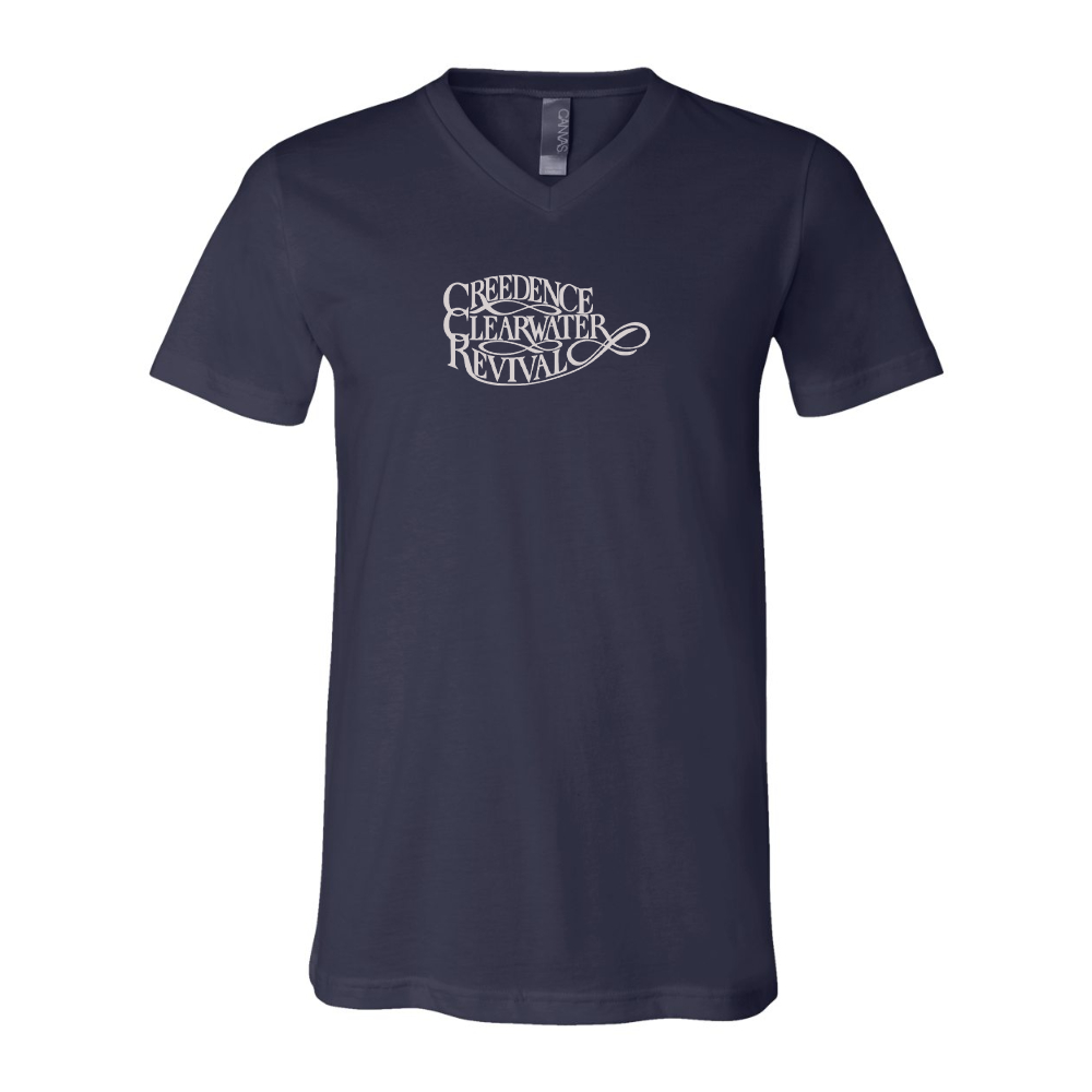Creedence Clearwater Revival BELLA  CANVAS - Jersey V-Neck T-Shirt