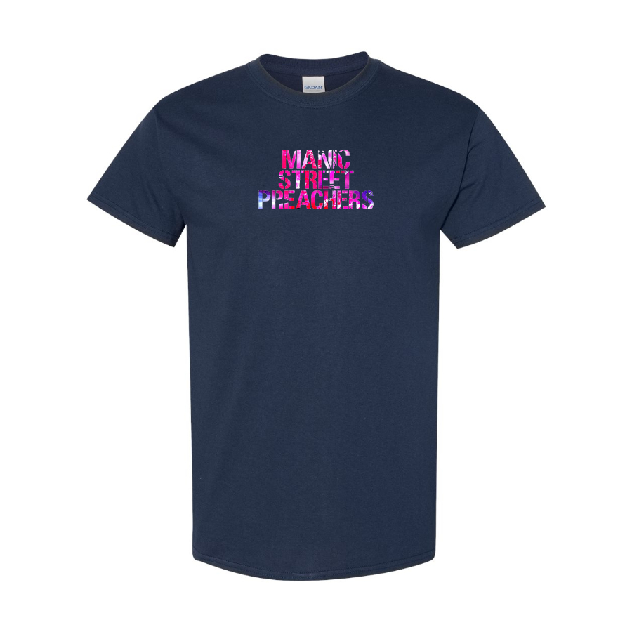 Men's Manic Street Preachers Logo Cotton T-Shirt