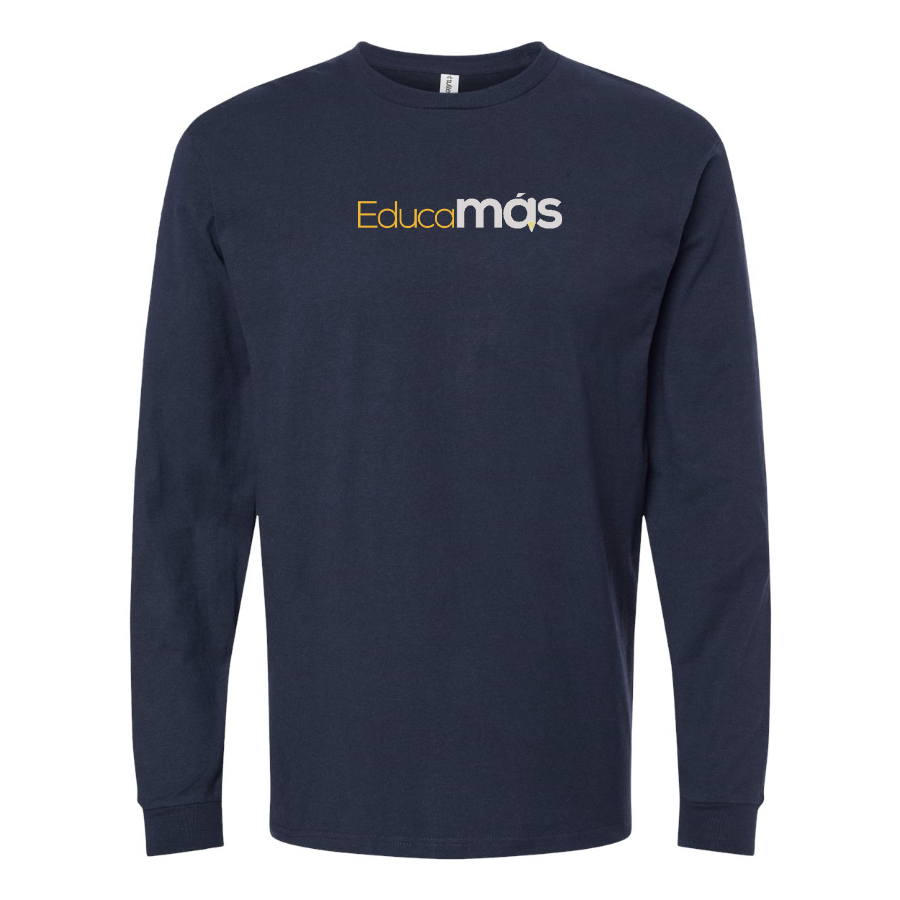 Men's EducaMAS Logo Cotton Long Sleeve T-Shirt