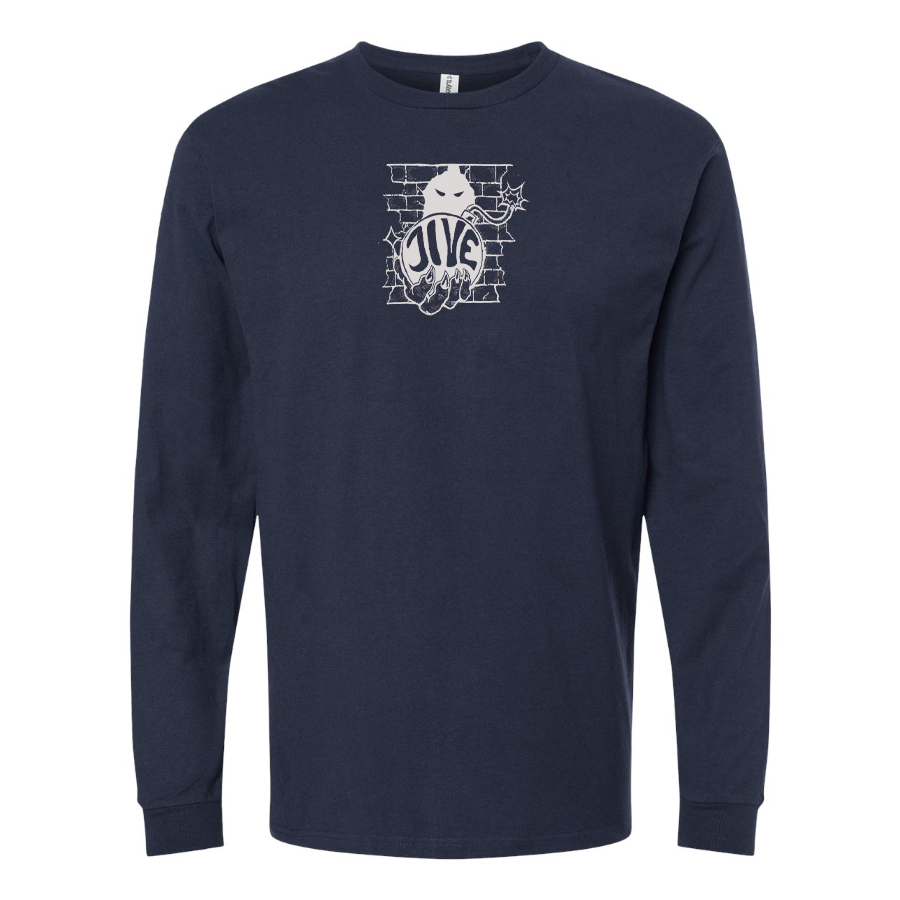 Men's Jivebomb Logo Cotton Long Sleeve T-Shirt