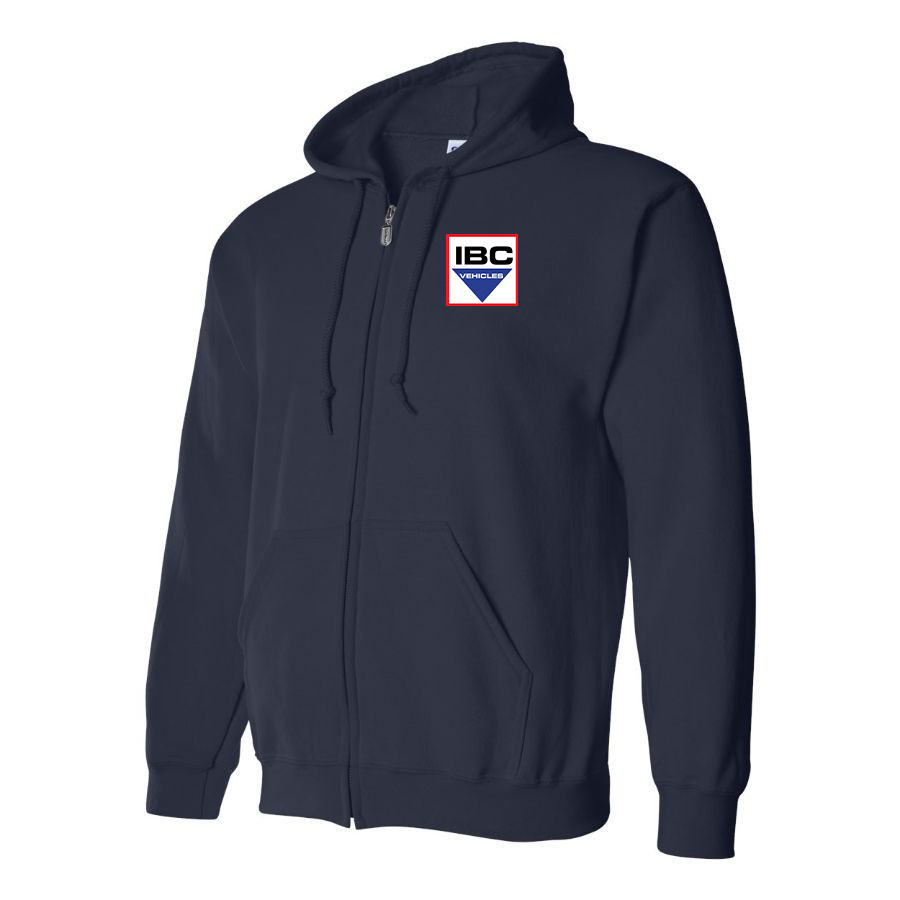 Men's IBC Vehicles Logo Zipper Hoodie