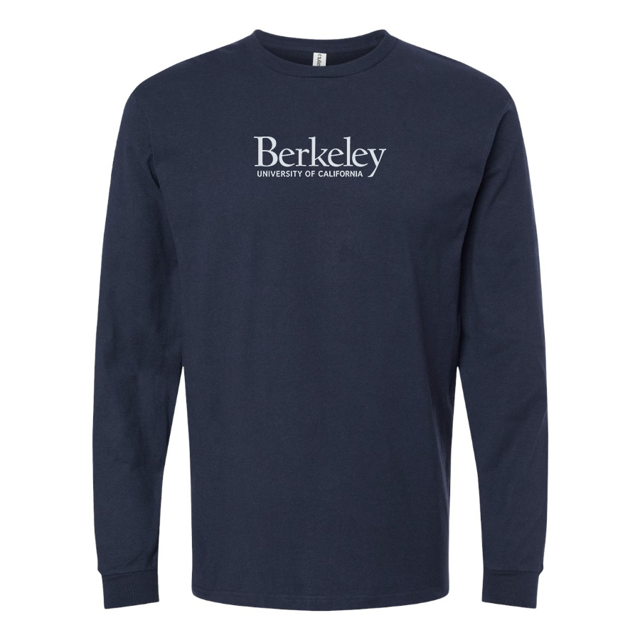Men's UC Berkeley Logo Cotton Long Sleeve T-Shirt