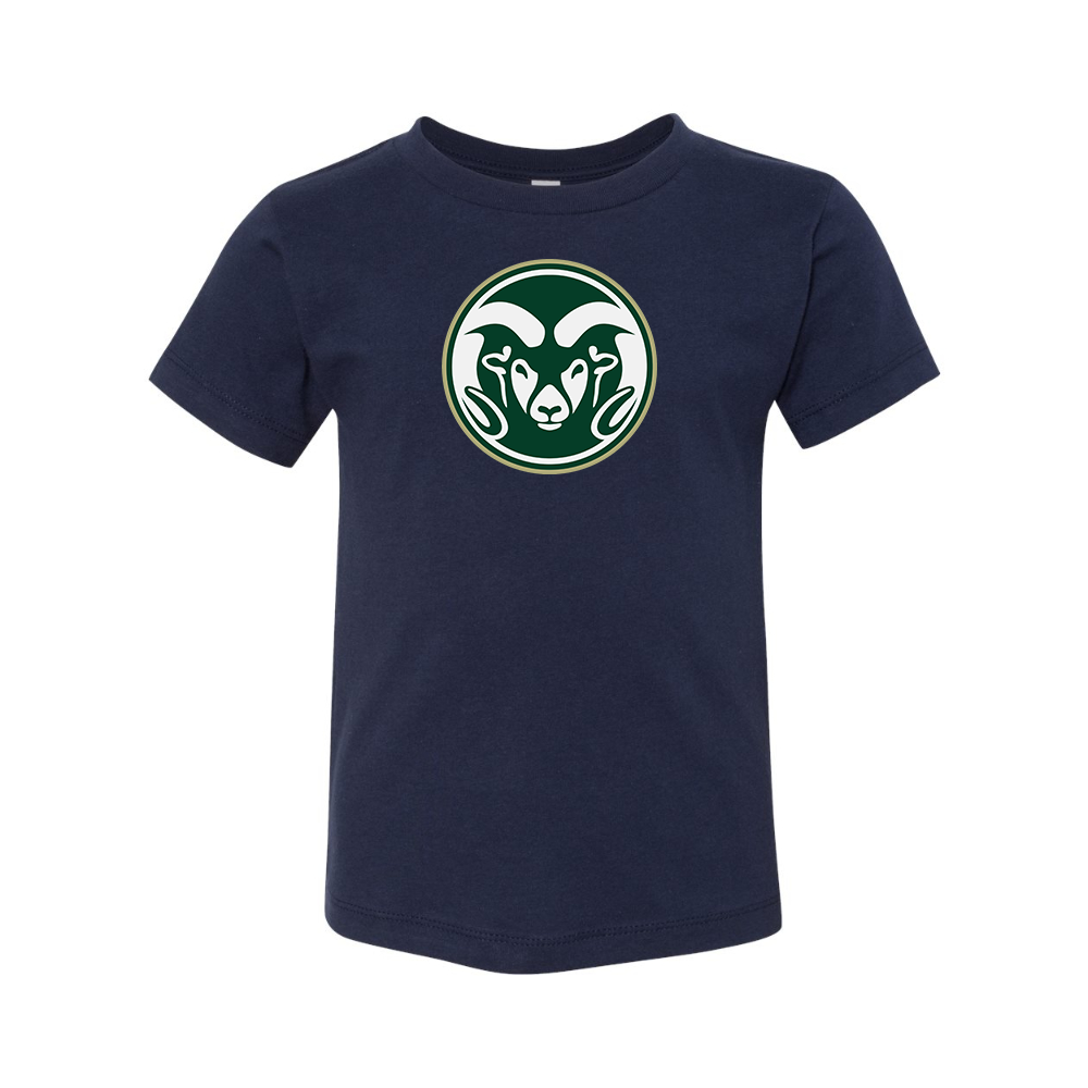Colorado State Rams BELLA  CANVAS Toddler Jersey Tee