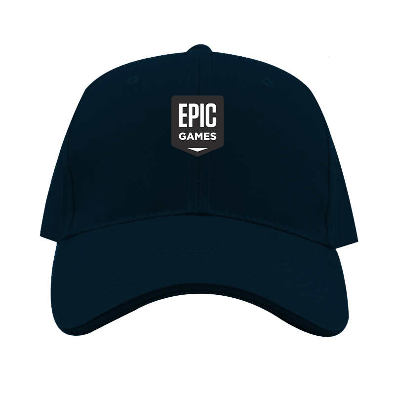 Epic Games Logo  Dad Baseball Cap Hat