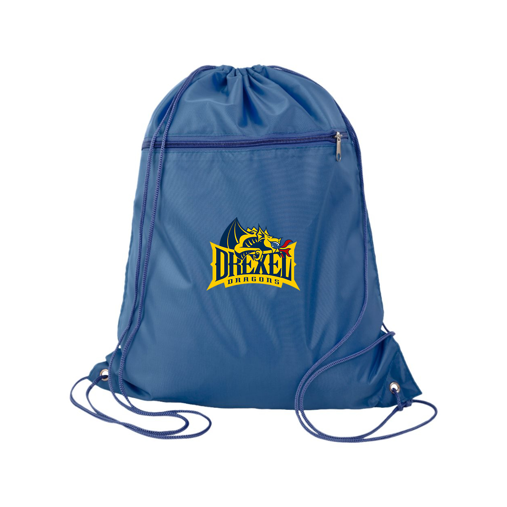 Drexel Dragons Q-Tees - Polyester Cinchpack