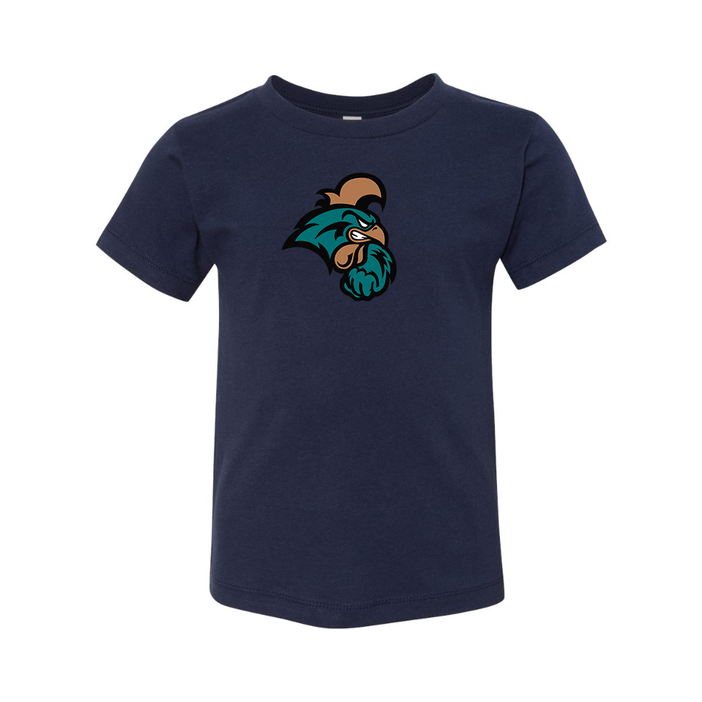 Coastal Carolina Chanticleers BELLA  CANVAS Toddler Jersey Tee
