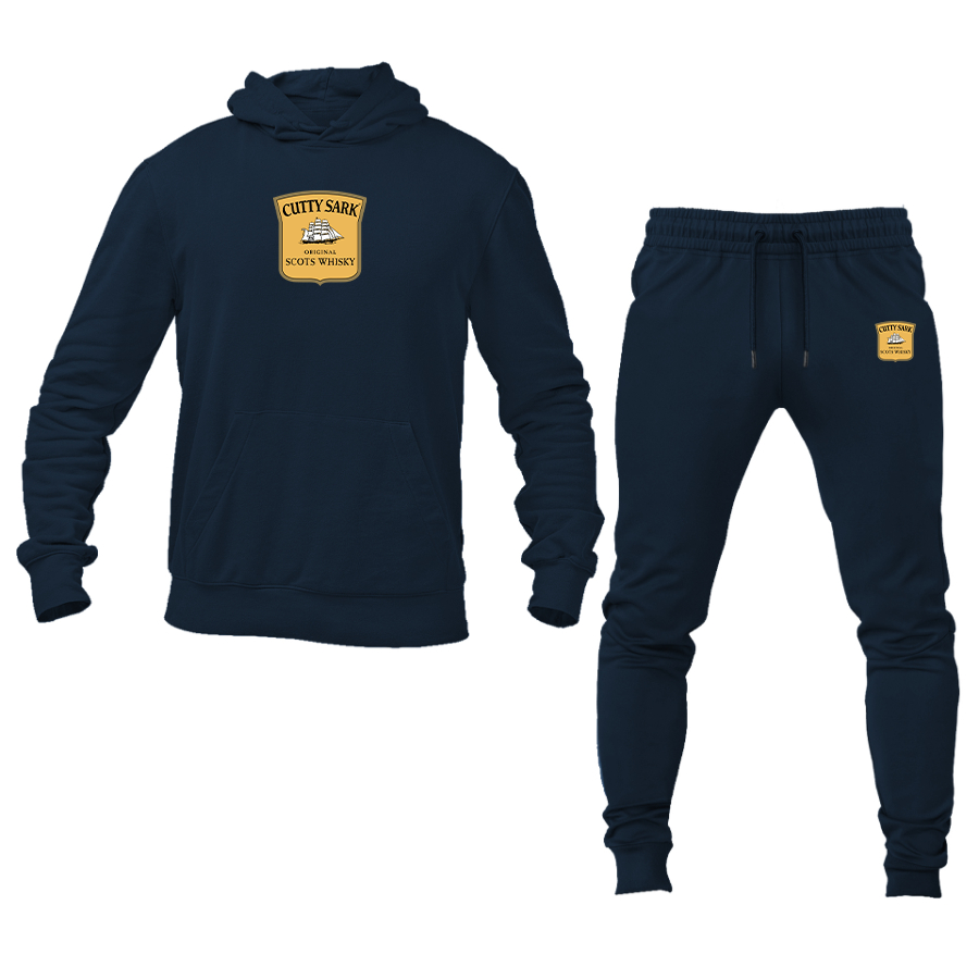 Men's Cutty Sark Logo Hoodie Joggers Set