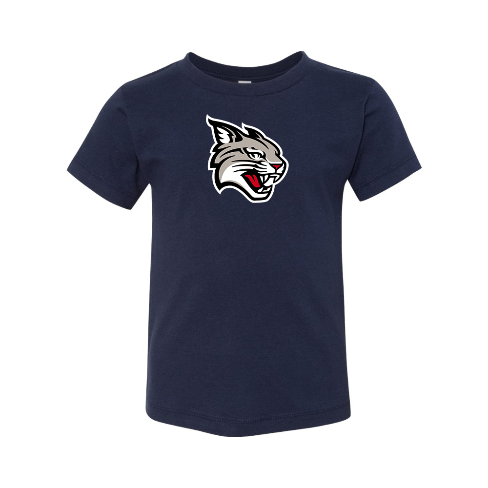 Davidson Wildcats BELLA  CANVAS Toddler Jersey Tee
