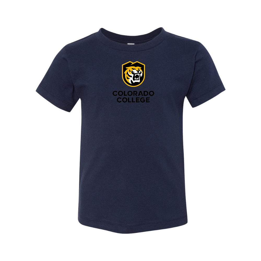 Colorado College Tigers BELLA  CANVAS Toddler Jersey Tee