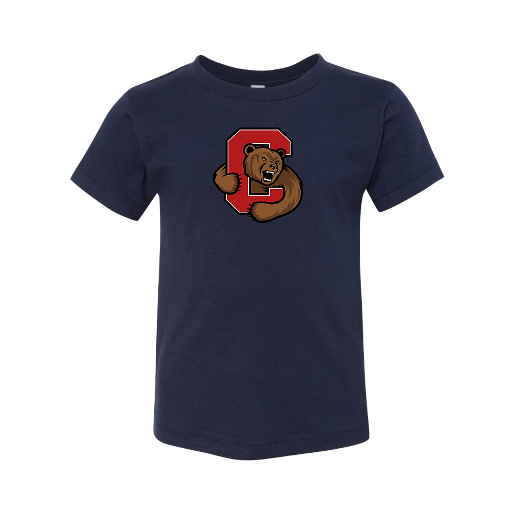 Cornell Big Red BELLA  CANVAS Toddler Jersey Tee