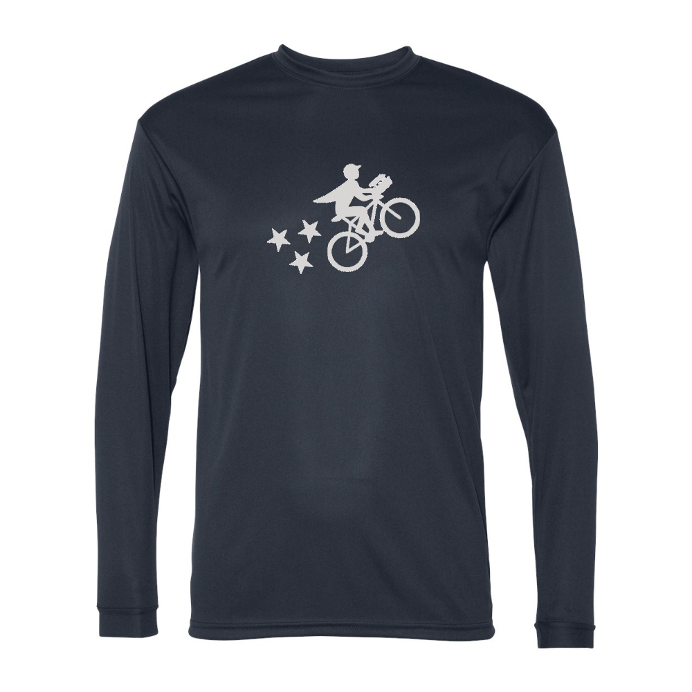 Men's Postmates Bike Performance Long Sleeve T-Shirt