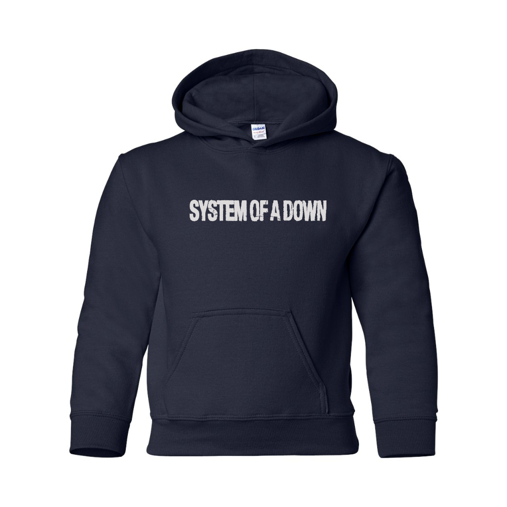 Youth  System Of A Down  Gildan Heavy Blend  Hooded Sweatshirt