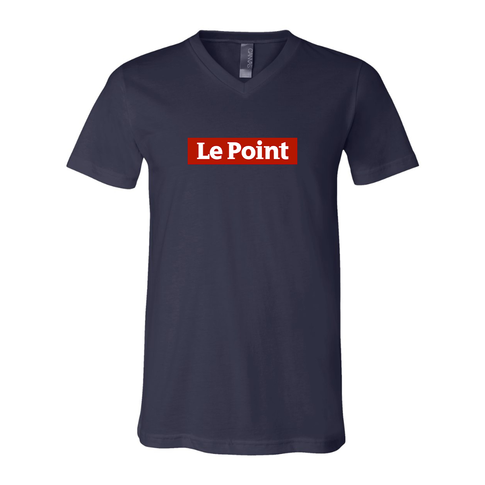 Le Point BELLA  CANVAS - Jersey V-Neck T-Shirt