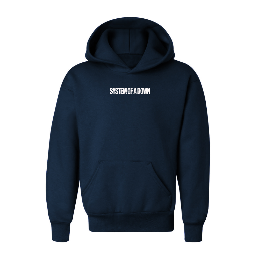Youth System Of A Down Logo  Pullover Hoodie