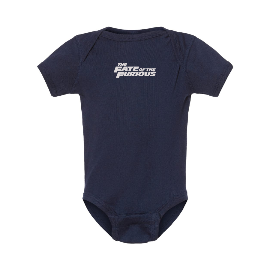 The Fate Of the Furious  Logo Baby Onesie Romper