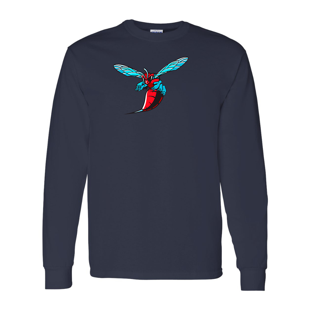 Men's Delaware State Hornets Gildan Heavy Cotton Long Sleeve T-Shirt