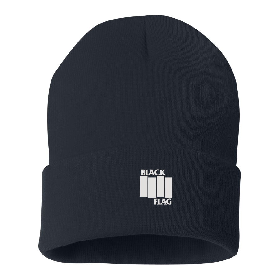 Black Flag Logo Beanie Hat