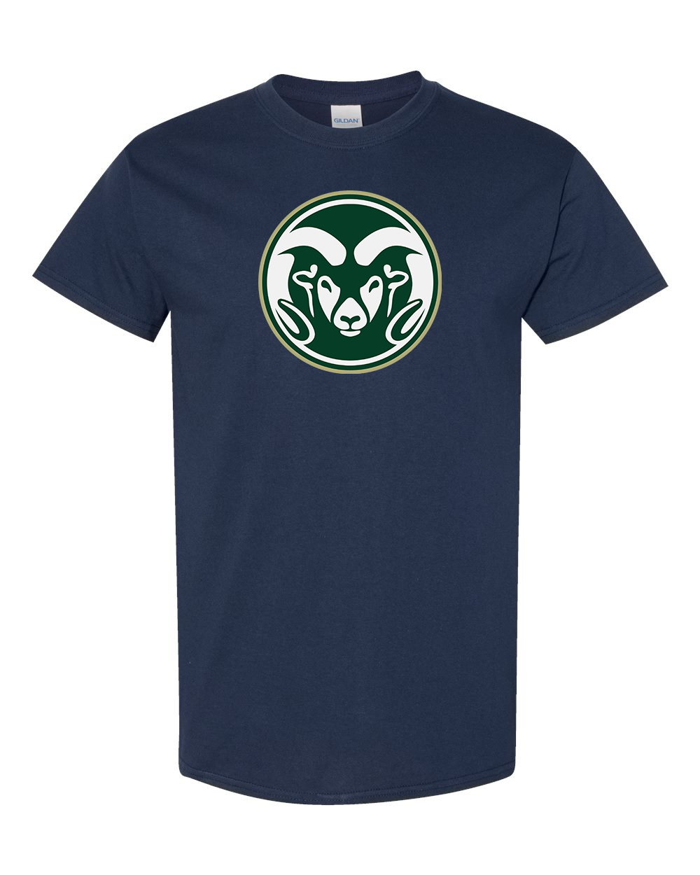 Men's  Colorado State Rams Gildan Heavy Cotton T-Shirt