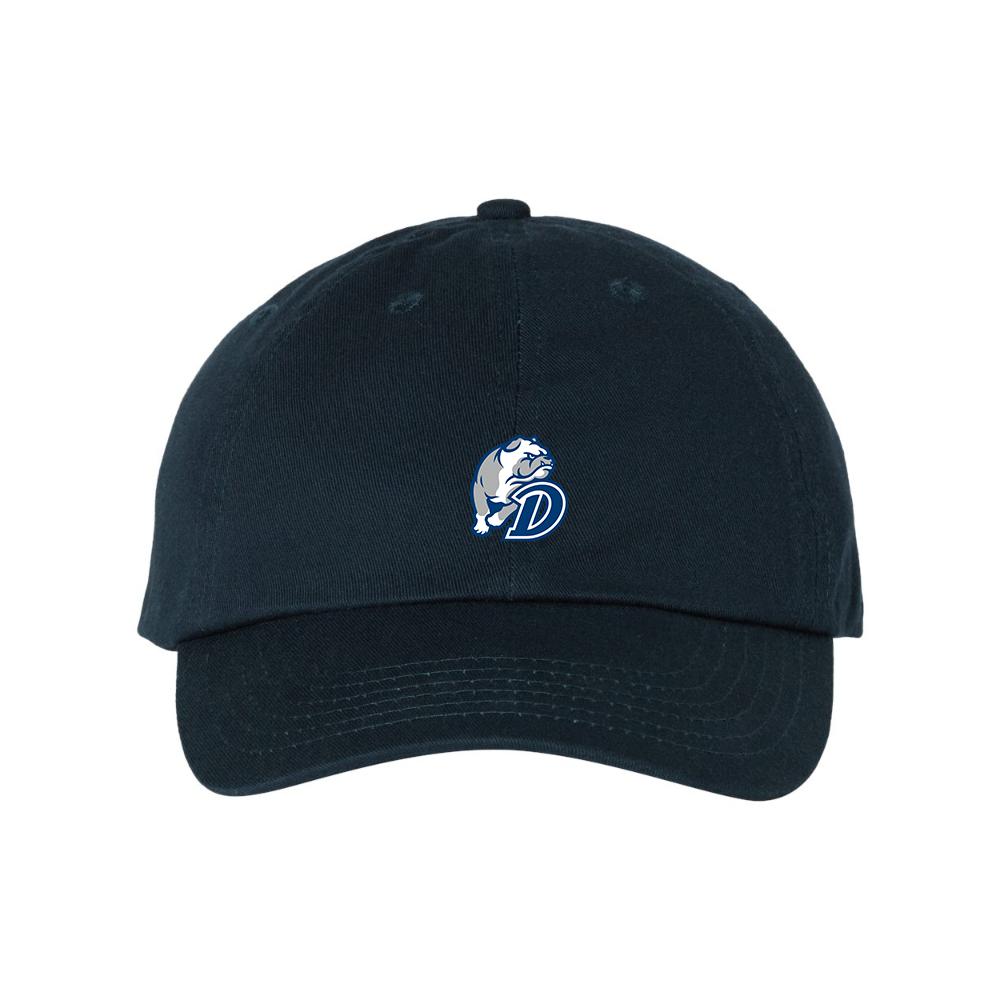 Drake Bulldogs Valucap Adult Bio-Washed Classic Dad Hat